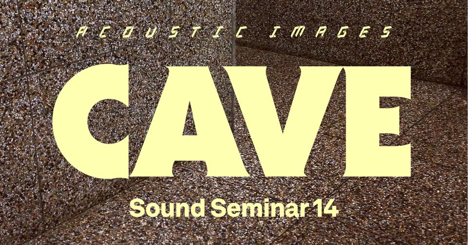 Sound Seminar #14. CAVE.