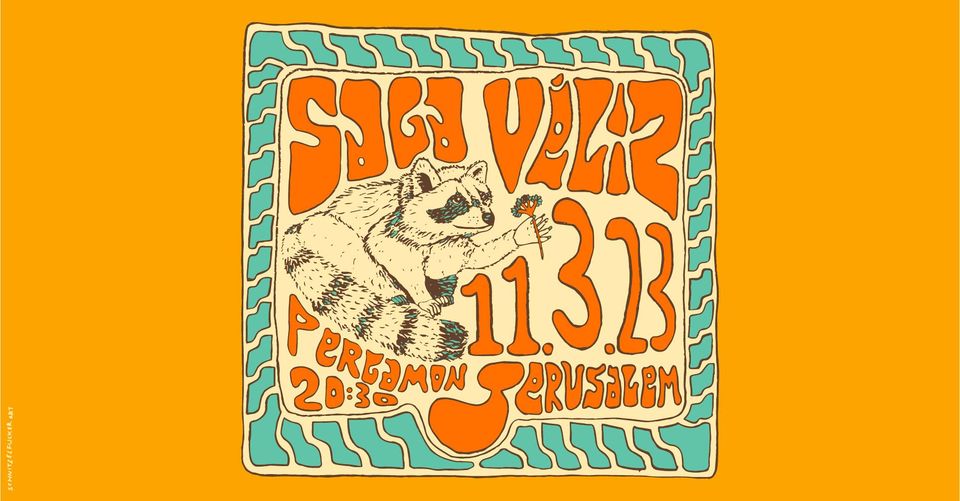 Saga Véliz @ Pergamon ירושליםםם