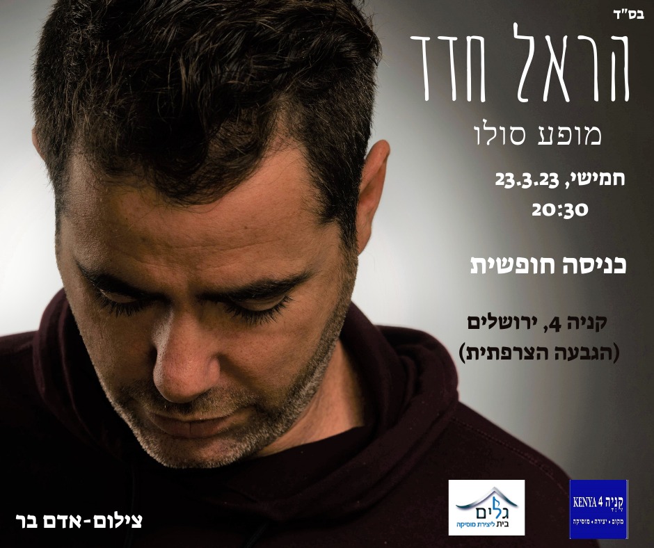 מופע סולו – הראל חדד