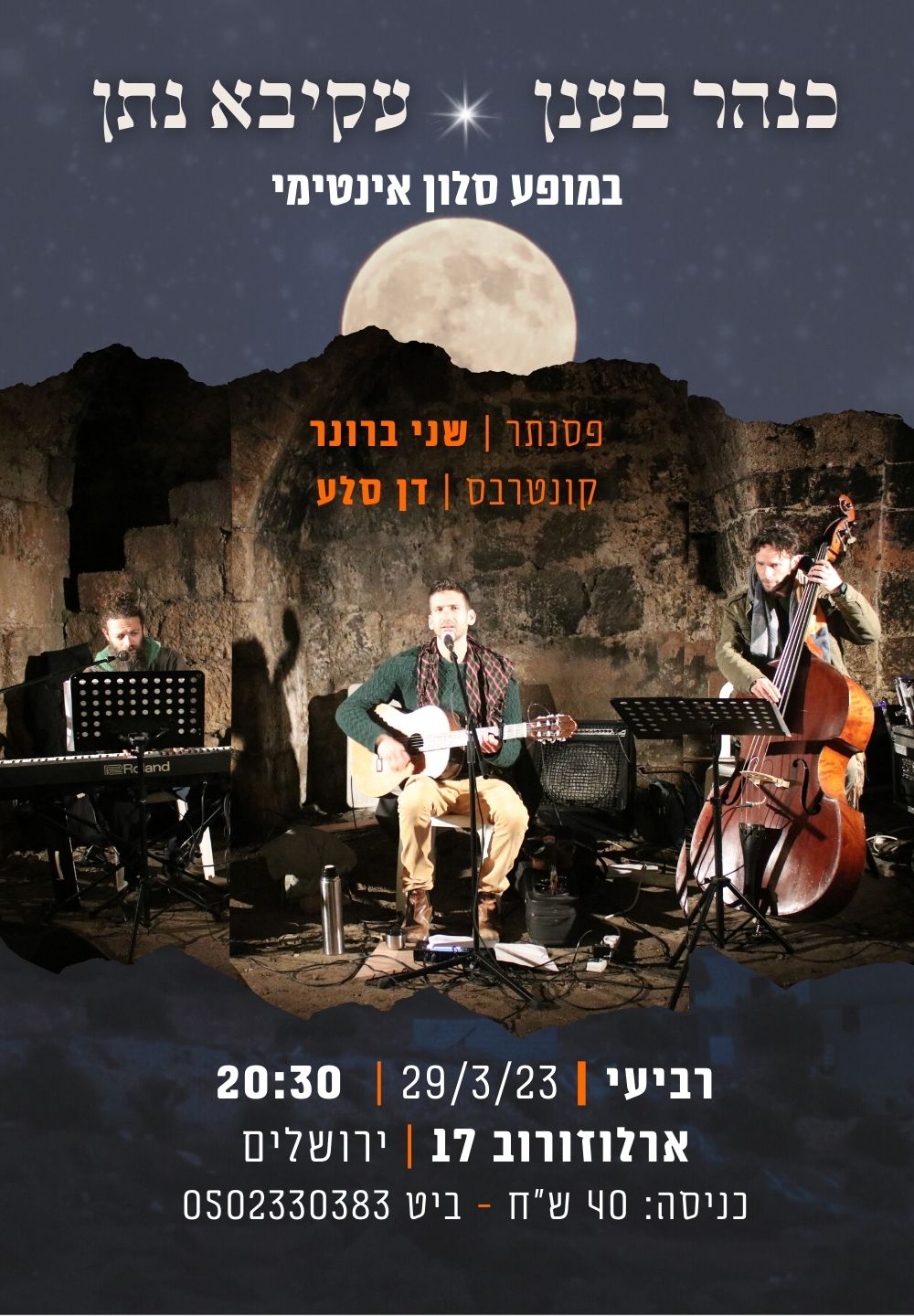 עקיבא נתן – מופע טריו